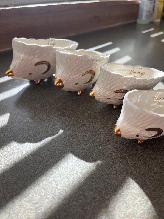 Hedgehogs - 4 Nested Measuring Cups - - Picture 4 of 4